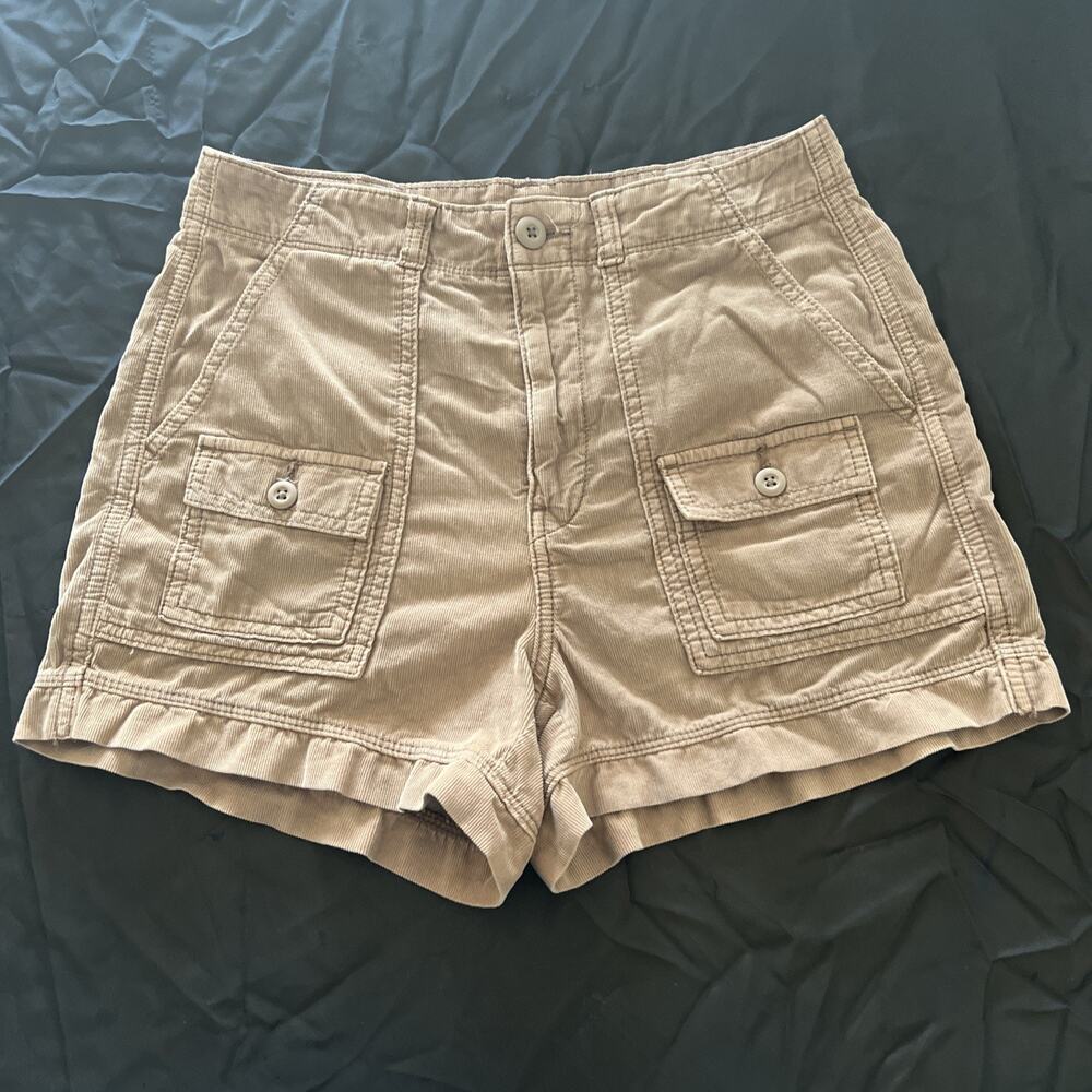 American Eagle Corduroy Highest Rise‎ 90s Boyfriend Shorts Women's Size 4